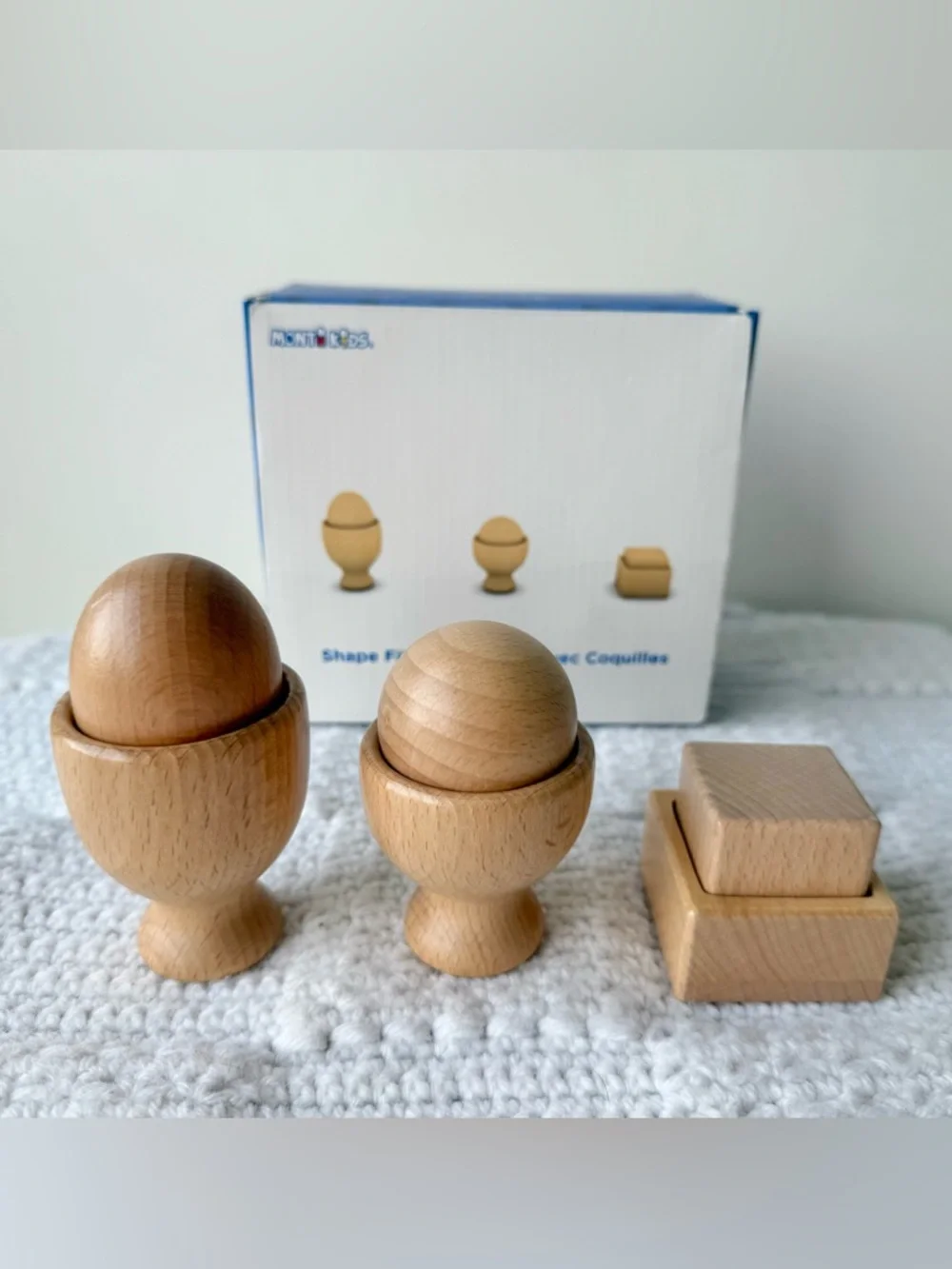 Monti Kids Wooden Shape Fitting Toy